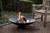 30.5" Black Solid Extra Large Outdoor Patio Garden Low Fire Bowl - IMAGE 3