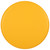 12" Yellow Solid Upholstered Round Daycare Modular Ottoman - IMAGE 4