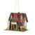 Cottage Winery Outdoor Hanging Birdhouse - 10.25" - Gray and Red - IMAGE 1