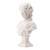 Lady Bust Statue with Floral Crown - 14" - White - IMAGE 3