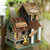 Bass Lake Lodge Outdoor Hanging Birdhouse - 10.25" - Brown and Blue - IMAGE 2