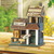 Bass Lake Lodge Outdoor Hanging Birdhouse - 10.25" - Brown and Blue - IMAGE 3
