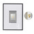 Minimalist Framed Wall Art with Small Bust - 24" x 31.5" - IMAGE 5