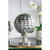 12.25" Metallic Silver Antique Artichoke on Pedestal Tabletop Decor - IMAGE 2