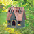 Storybook Cottage Outdoor Hanging Birdhouse - 12.5" - Brown and Gray - IMAGE 2