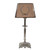 17" Contemporary Nickel Finish Table Lamp with Pedestal Base - IMAGE 1