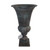 Medium Patina Finished Aluminum Vase with Pedestal Base - 17" - Bronze - IMAGE 1