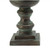 Medium Patina Finished Aluminum Vase with Pedestal Base - 17" - Bronze - IMAGE 2