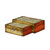 Set of 2 Beige and Red Rectangular Treasure Boxes 12" - IMAGE 5