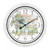 15.75" White and Black Contemporary Round Margaritaville Wall Clock - IMAGE 1