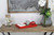 15.75" Red Rustic Serving Tray with Beveled Mirror - IMAGE 5