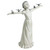29.5" Basking in God's Glory Little Girl Outdoor Garden Statue