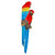 Red and Blue Tropical Scarlet Macaws Wall Sculpture 22" - IMAGE 4