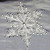42" Snowflake Embroidered Christmas Tree Skirt - IMAGE 2