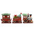 Set of 3 Holiday Train Car Christmas Stocking Holders 5" - IMAGE 3