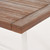 79" Brown and White Contemporary Rectangular Outdoor Dining Table - IMAGE 5