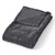 Black Contemporary Motif Flannel Throw Blanket 50" x 60" - IMAGE 1