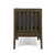 4-Piece Gray Contemporary Outdoor Furniture Patio Sofa Set - Dark Gray Cushions - IMAGE 3