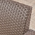5pc Brown and Beige Outdoor Patio 4 Seater Club Chair Set with Fire Pit 32" - IMAGE 6
