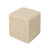 16.5" Beige Contemporary Solid Cuboid Knitted Foot Stool - IMAGE 1