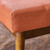 44" Red and Brown Contemporary Tufted Rectangular Ottoman - IMAGE 6