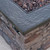 32" Brown Handcrafted Square Outdoor Patio Fire Pit - IMAGE 4