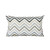 Set of 2 Gray and White Contemporary Outdoor Throw Pillows 18.5" - IMAGE 2
