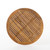 47.25" Brown Contemporary Round Outdoor Patio Dining Table - IMAGE 2