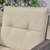 75" Gray and Beige Contemporary Outdoor Patio Sofa with Cushions - IMAGE 3