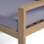 4-Piece Gray Finish Contemporary Outdoor Furniture Patio Chat Set with Cushions - IMAGE 4
