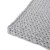 Gray Contemporary Woven Knitted Throw Blanket 50" x 60" - IMAGE 4