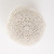 20" Ivory Contemporary Hand Knitted Outdoor Patio Pouf Ottoman with Filler - IMAGE 2