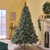 7' Pre-Lit Full Mixed Spruce Artificial Christmas Tree with Snowy Branches - Multicolor Lights - IMAGE 2