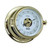 8" Gold and White Open Dial Adjustable Round Barometer - IMAGE 1