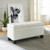 35.5" White Solid Rectangular Storage Ottoman - IMAGE 4