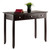 41.75" Coffee Brown Contemporary Writing Desk - IMAGE 5