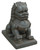13.5" Ancient Imperial Guardian Male Foo Dog Outdoor Garden Statue - IMAGE 1