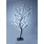 3.5' Pre-Lit Cherry Artificial Tree, LED White Floral Lights - IMAGE 1