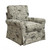 Bird Script Horizon Box Cushion Chair Slipcover - 36" - IMAGE 1
