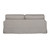 Sunset Trading Americana Box Cushion Sofa Slipcover  Performance Fabric  Gray - IMAGE 4