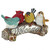 10.5" Birdy "Welcome" Sign Outdoor Garden Statue - IMAGE 3