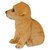 6'" Sitting Golden Retriever Puppy Dog Outdoor Garden Statue - IMAGE 4