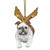 4" Flying Bulldog Dog Angel Christmas Ornament - IMAGE 2