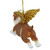 4" Flying Bulldog Dog Angel Christmas Ornament - IMAGE 4