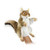 Handcrafted Plush Squirrel Hand Puppets - 13.75" - White and Brown - Set of 3 - IMAGE 1