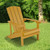 Yellow Cottage Vertical Adirondack Outdoor Patio Lounger Chair - IMAGE 5