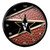 11.5" Brown and Black NCAA Vanderbilt Commodores Wall Clock - IMAGE 1