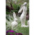 28.25" Cream White Distressed Classic Vintage Style Large Rabbit Figurine - IMAGE 6