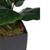 35.25" Black and Green Wide Potted Fiddle-Leaf Fig Plant - IMAGE 3