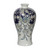 24.25" Blue and White Floral Home Decor Bryn Urn - IMAGE 1